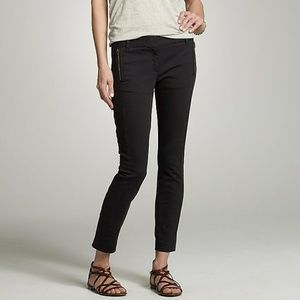 Jcrew Zipper denim Minnie pant